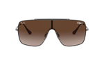 Lentes De Sol Rb WINGS 2 Flat Rb3697n Gunmetal-Café degradado