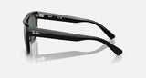 Lentes De Sol Rb Phil Rb4426n Negro Brilloso Verde G15