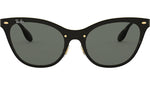 Lentes De Sol Rb Blaze Cat Eye Rb3580 Dorado-Verde G15