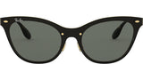 Lentes De Sol Rb Blaze Cat Eye Rb3580 Dorado-Verde G15