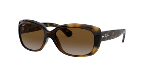 Lentes De Sol Rb Jackie Ohh Rb4101n (Carey-Café degradado)