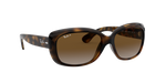 Lentes De Sol Rb Jackie Ohh Rb4101n (Carey-Café degradado)