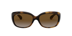 Lentes De Sol Rb Jackie Ohh Rb4101n (Carey-Café degradado)