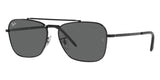 Lentes De Sol Rb Piloto New Caravan Rb3636 Negro Gris