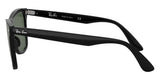 Lentes De Sol Rb Blaze Wayfare Rb4440n Negro Brilloso Verde G15